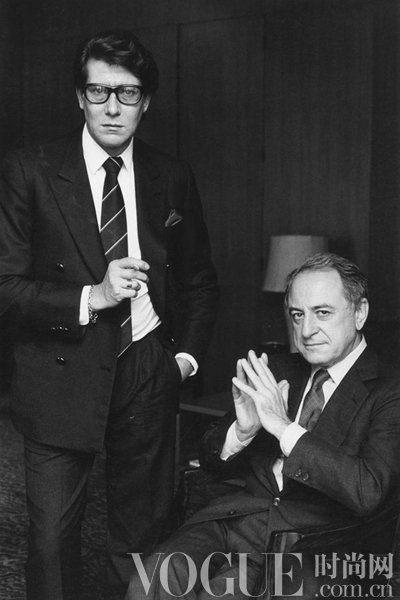 Yves saint Laurent、Pierre Berge