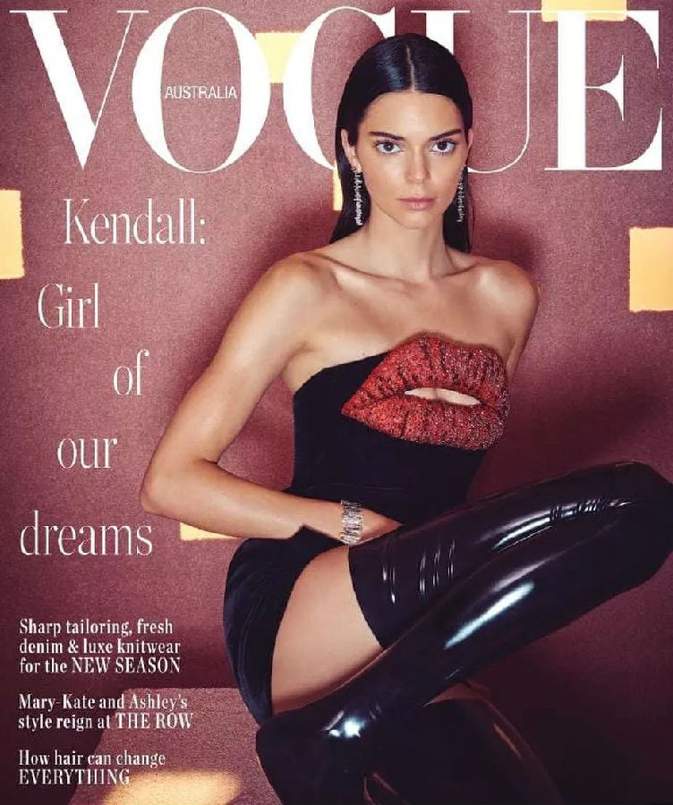 超模Kendall Jenner出鏡澳大利亞版《VOGUE》雜志六月刊封面